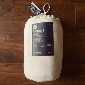 NWT Sleepys Deluxe Cool Stretch Sheet Set (Twin/Twin XL)